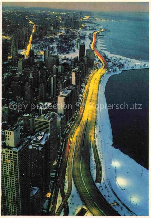 CHICAGO  Illinois USA The Gold Coast Fliegeraufnahme