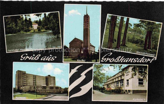 Grosshansdorf Stormarn Schleswig-Holstein Kurheim 2 Kurheim 1 Parkhotel Manhagen
