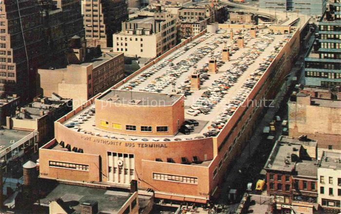 NEW YORK City USA The Port Authority Bus Terminal