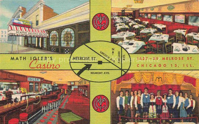 CHICAGO  Illinois USA Math Iglers Casino