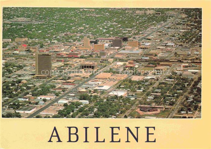 Abilene Texas USA Vogelansicht von Oben