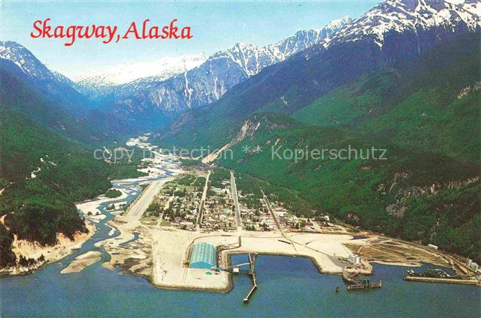 Skagway Alaska USA Northern most terminus White Pass Railway White Horse