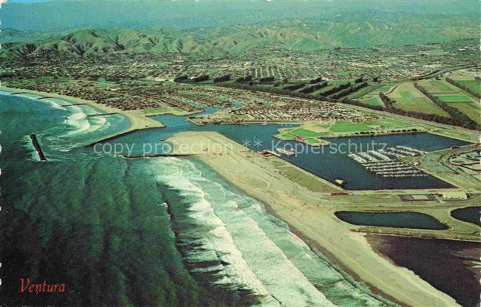 Ventura California USA Isle MarineCoastal Sicht von oben