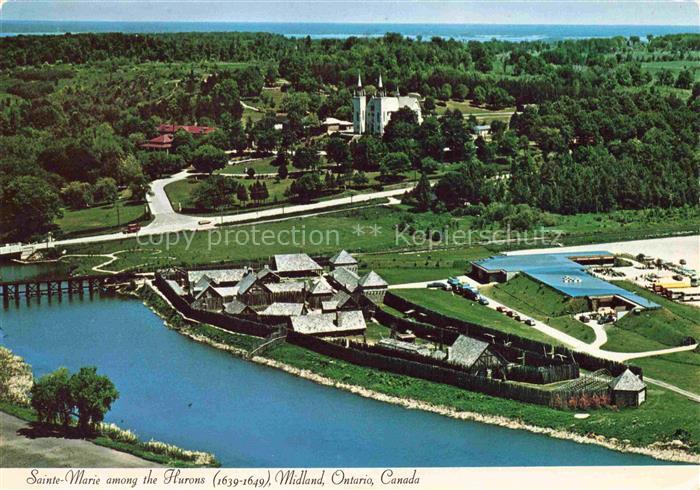 Midland Ontario Canada Saint Marie among the Hurons