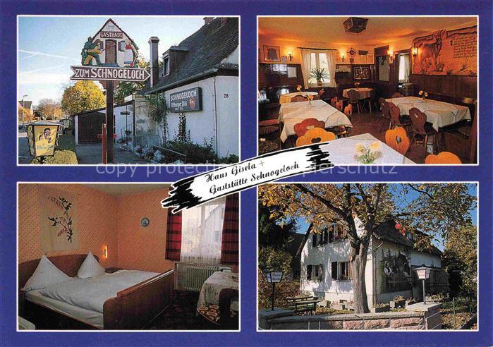 FREIBURG Breisgau BW Pension Haus Gisela und Gasthaus Schnogeloch