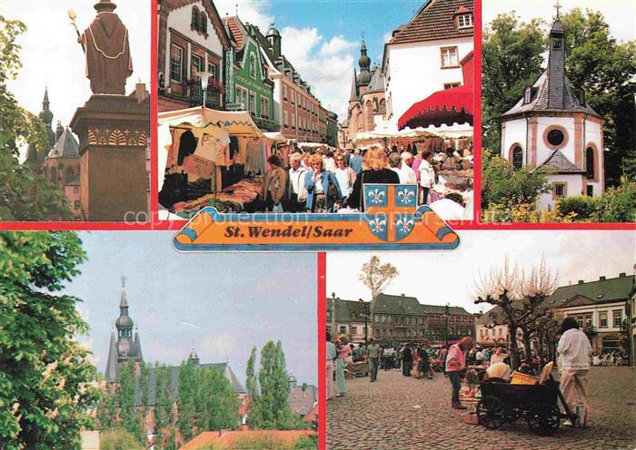 St Wendel Saarland Basilika Zentrum Kapelle Schlossplatz