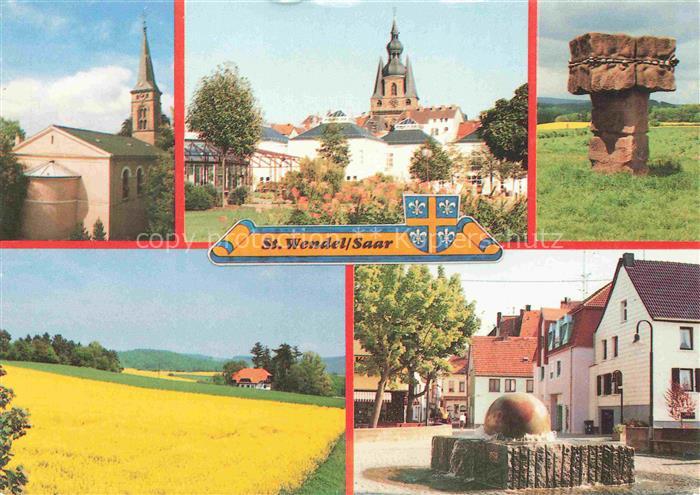 St Wendel Saarland Kirche Landhaus Kugelbrunnen Alsfasen