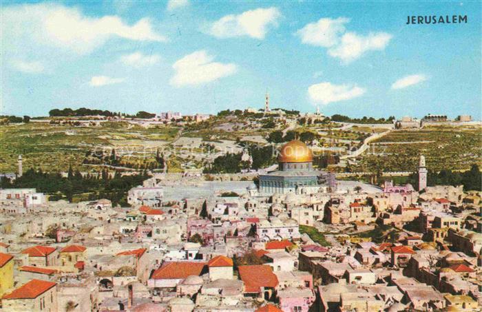 Jerusalem  Yerushalayim Israel Stadt Ansicht