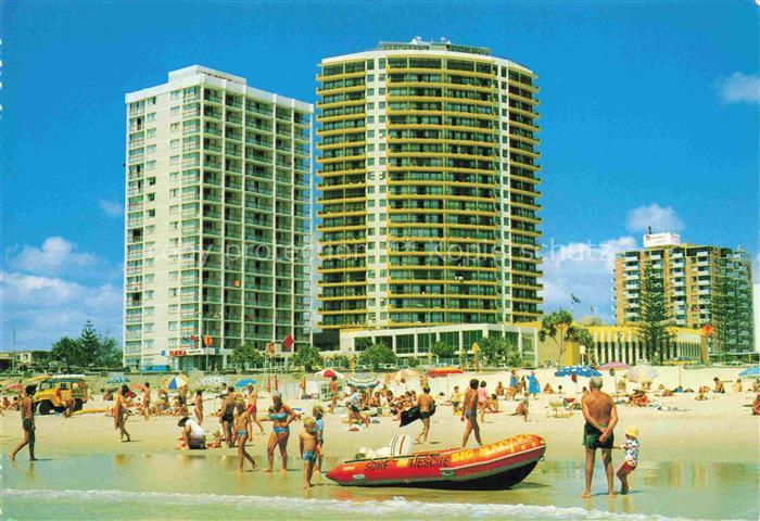 Surfers Paradise Gold Coast Queensland Australia Strand