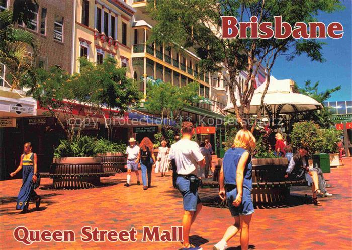 Brisbane Queensland Australia Queen Street Mall