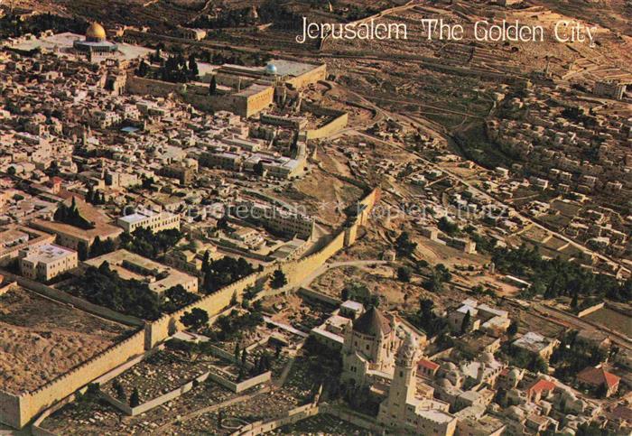 Jerusalem  Yerushalayim Israel The Golden City Panorama