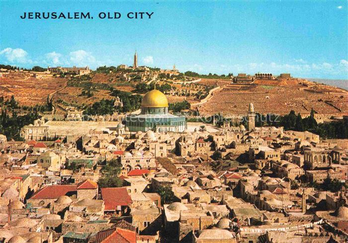 Jerusalem  Yerushalayim Israel Old Sity Stadt Oelberg