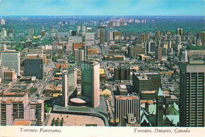 TORONTO Canada Panorama Stadtansicht