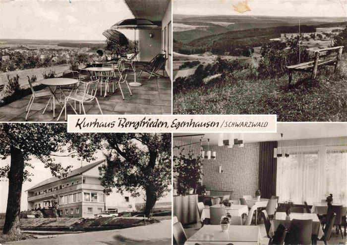 Egenhausen Schwarzwald Altensteig Calw BW Kurhaus Bergfrieden Cafe Restaurant