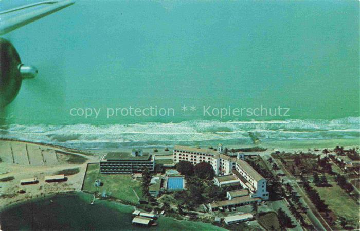 Cartagena de Indias Colombia Vista aerea del Hotel Caribe y Playa