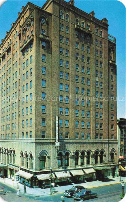 Allentown Pennsylvania USA Americus Motel Sixth and Hamilton Streets