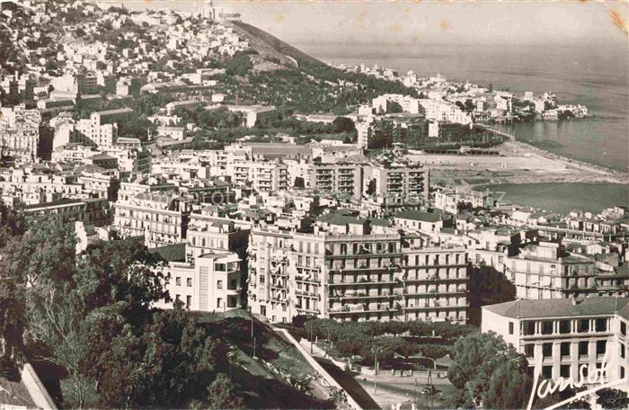 ALGER  Algerie Vue generale de Bab-el-Oued