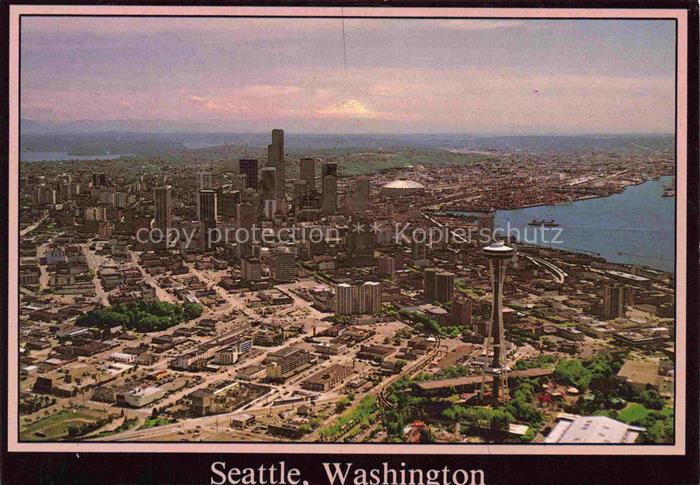 Seattle Washington USA Fliegeraufnahme