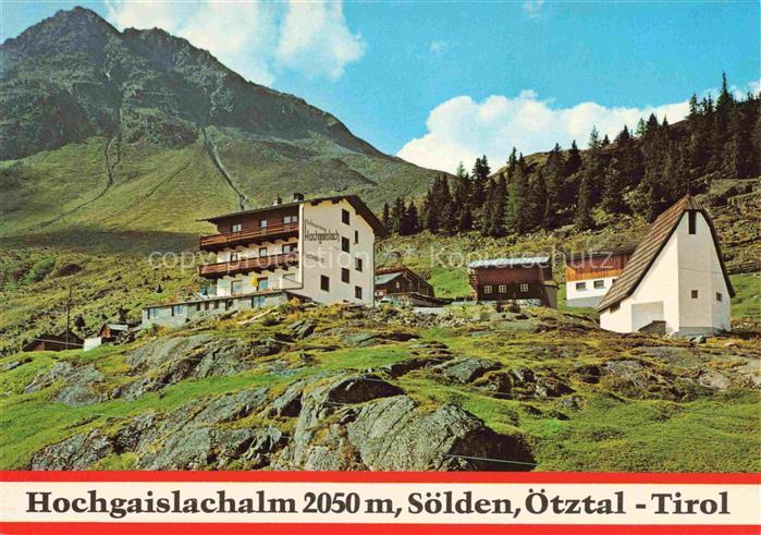 Gaislachalm 2040m Soelden  oetztal AT Hochgaislachalm Panorama