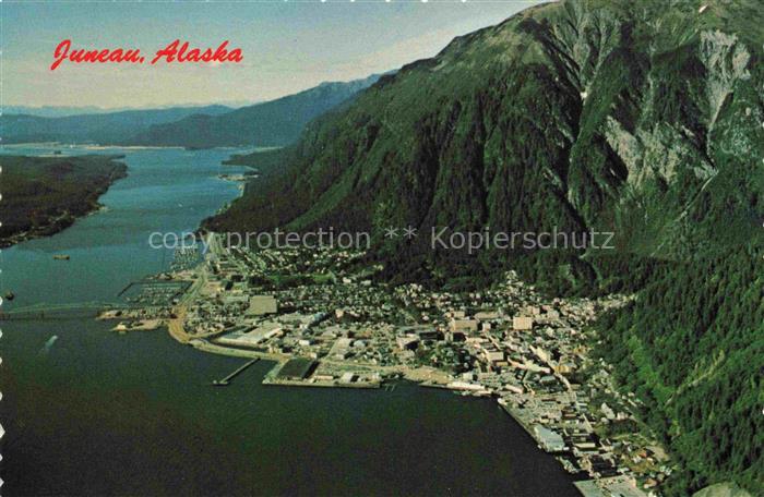 Juneau Alaska USA Fliegeraufnahme