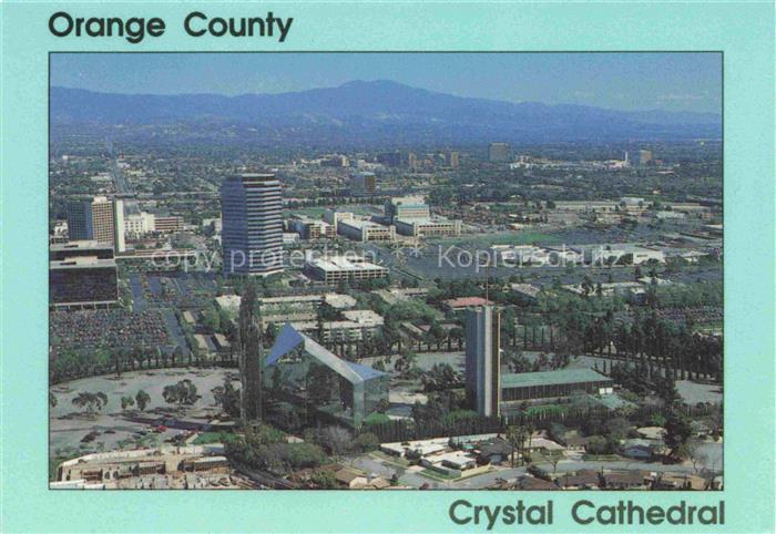 Garden Grove California USA Crystal Cathedral Fliegeraufnahme