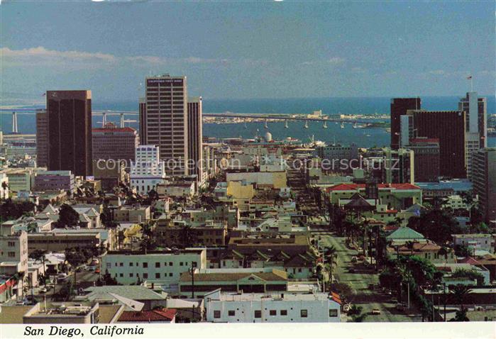 SAN DIEGO California USA Panorama