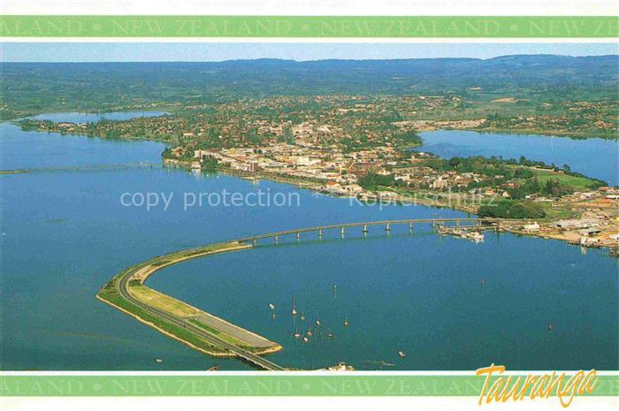Tauranga Bay of Plenty New Zealand NZ Fliegeraufnahme