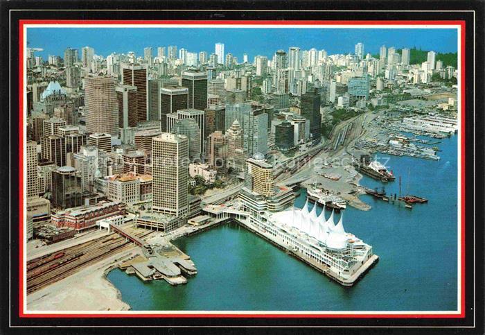 VANCOUVER BC Canada Harbour Hotel and Convention Centre Canada Place Fliegeraufn