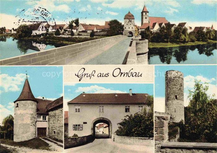 Ornbau Burg Eingang Turm