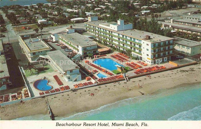 Miami Beach Florida USA Beacharbour Resort Hotel Fliegeraufnahme