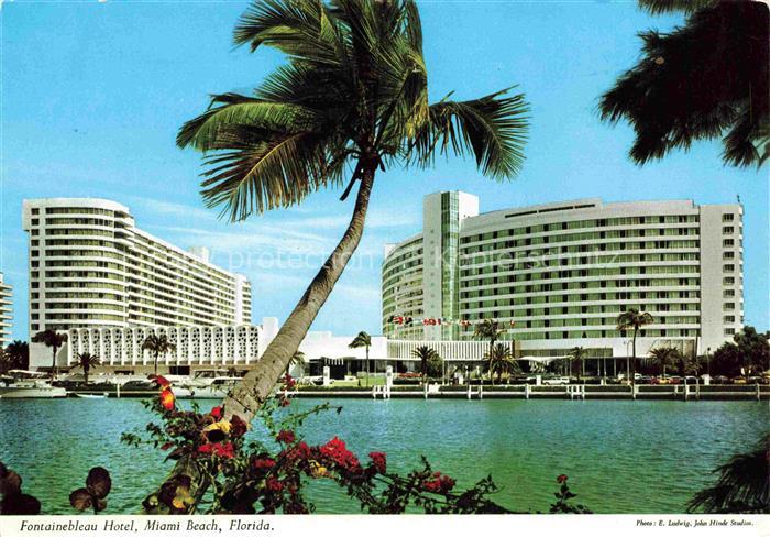 Miami Beach Florida USA Fontainebleau Hotel