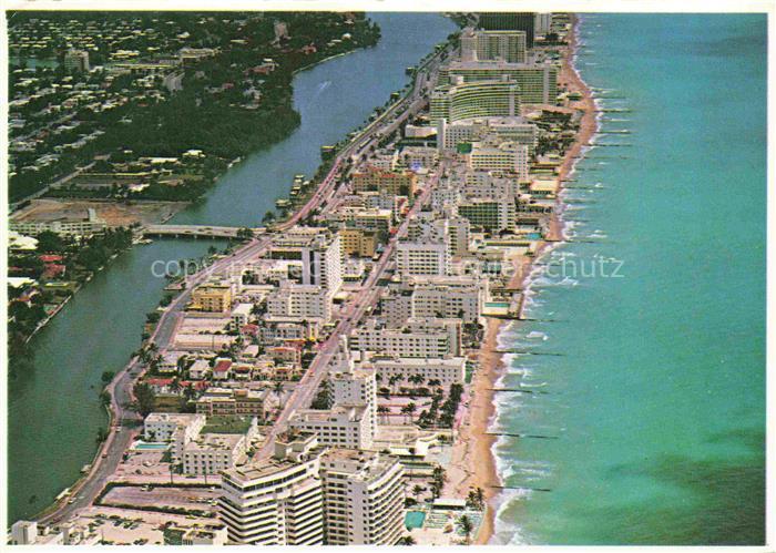 Miami Beach Florida USA Aerial view