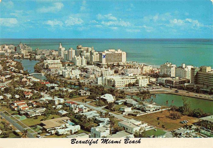 Miami Beach Florida USA Aerial view