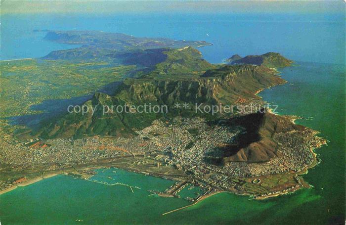 Cape Peninsula Cape Town Southafrica RSA Fliegeraufnahme