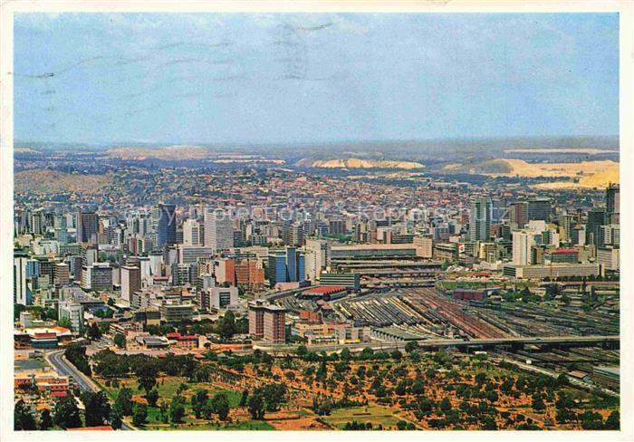 JOHANNESBURG  Gauteng Southafrica RSA Fliegeraufnahme