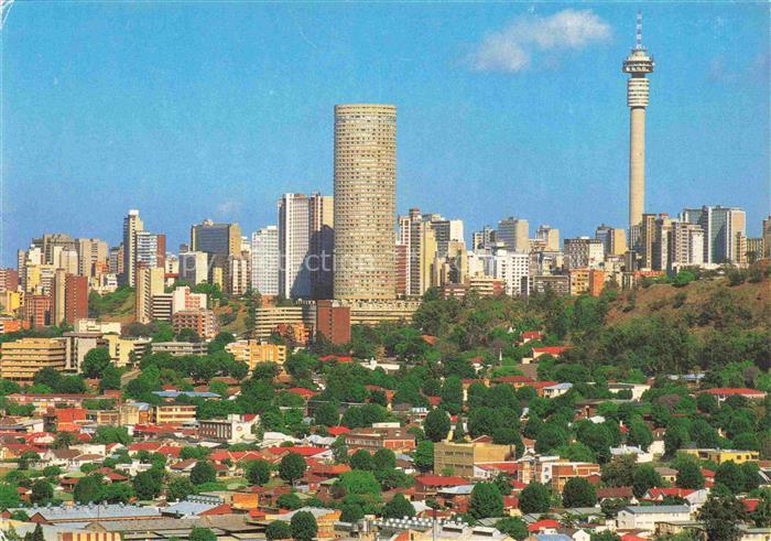 JOHANNESBURG  Gauteng Southafrica RSA Skyline JG Strijdom Tower