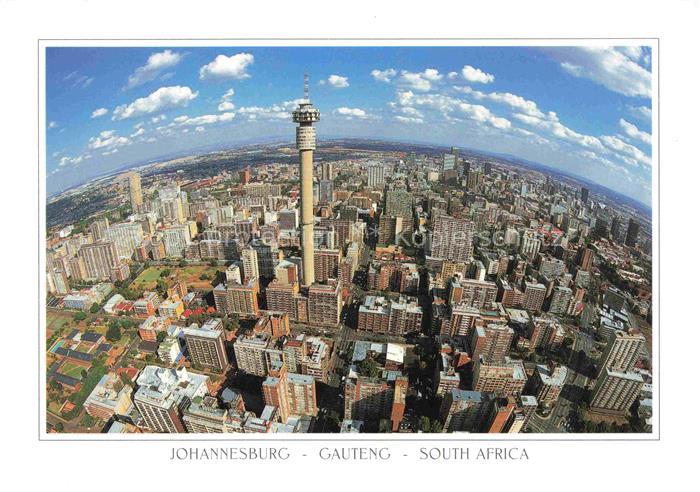 JOHANNESBURG  Gauteng Southafrica RSA Fliegeraufnahme mit JG Strijdom Tower
