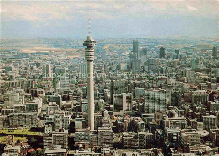 JOHANNESBURG  Gauteng Southafrica RSA Fliegeraufnahme mit JG Strijdom Tower