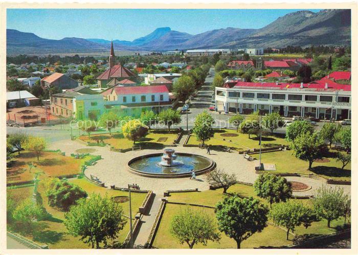 Queenstown Cape Southafrica RSA The historical Hexagon where the six main street