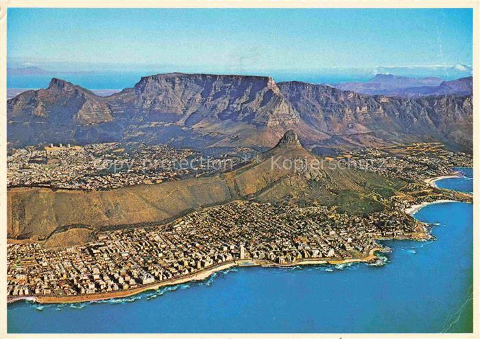 Cape-Town Kaapstad Kapstadt South-Africa RSA Fliegeraufnahme Clifton and Camoa B