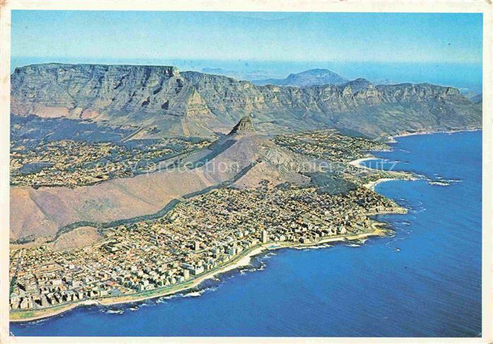 Cape-Town Kaapstad Kapstadt South-Africa RSA Sea Point with Table Mountain Flieg