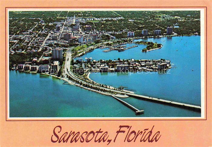 Sarasota Florida USA Fliegeraufnahme