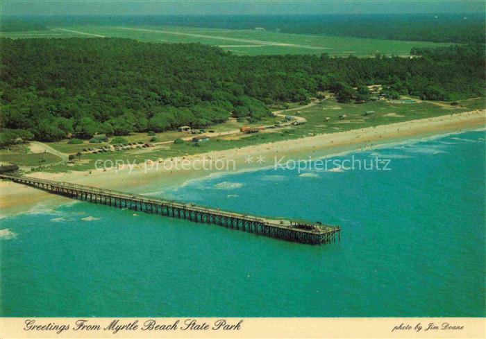 Myrtle Beach State Park South Carolina USA Fliegeraufnahme