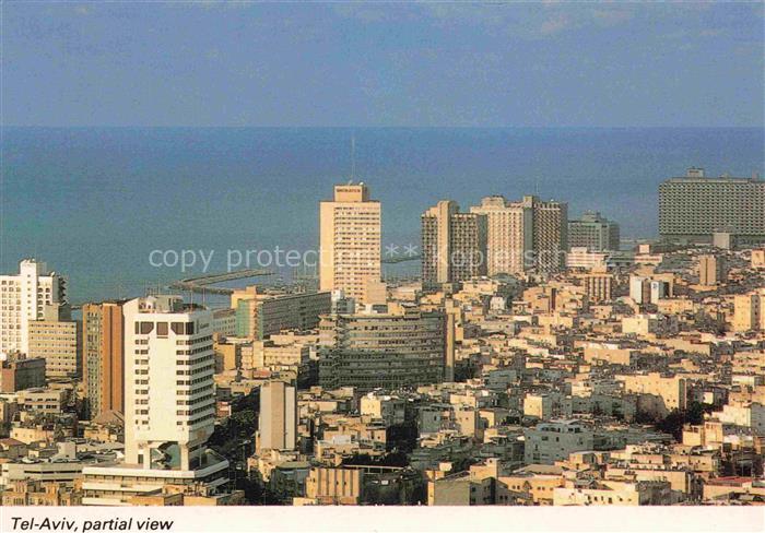 Tel-Aviv-Jaffa Israel Fliegeraufnahme