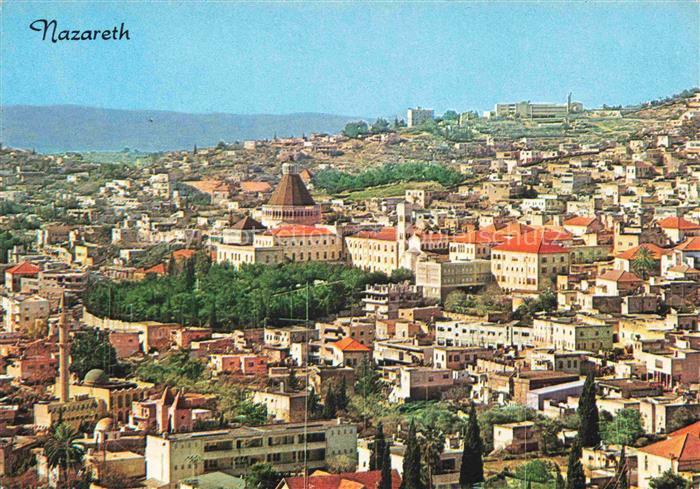 Nazareth  Illit Israel Fliegeraufnahme