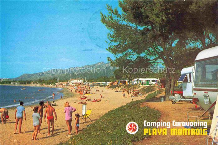 TARRAGONA ES Camping Caravaning Playa Montroig