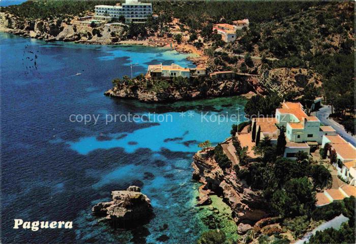 Paguera Peguera Calvia Mallorca ES Cala Fornells Fliegeraufnahme