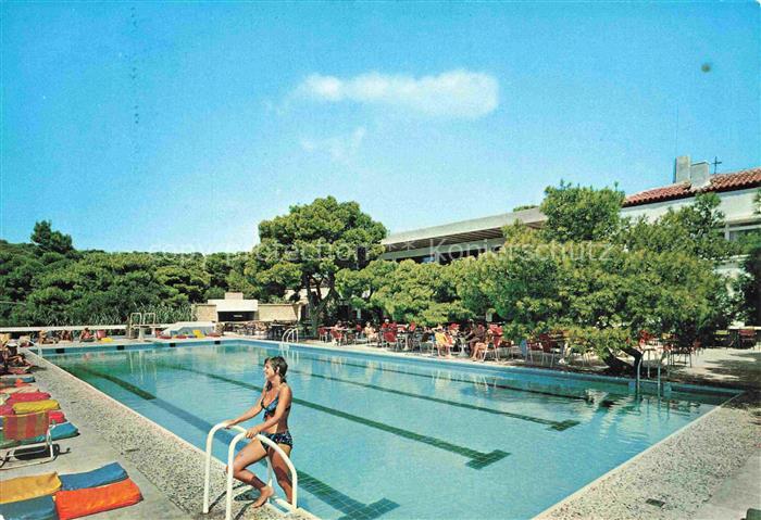 Sounion Greece Belvedere Park Pool