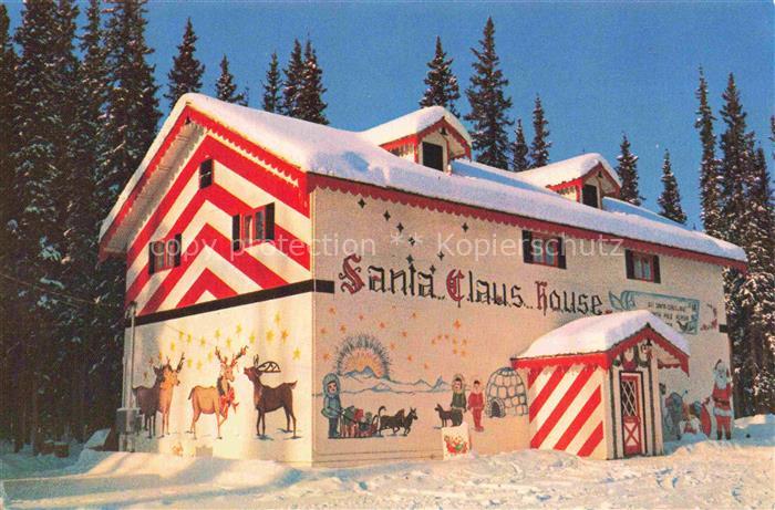 Santa Land North Pole Alaska-USA Santa Claus House