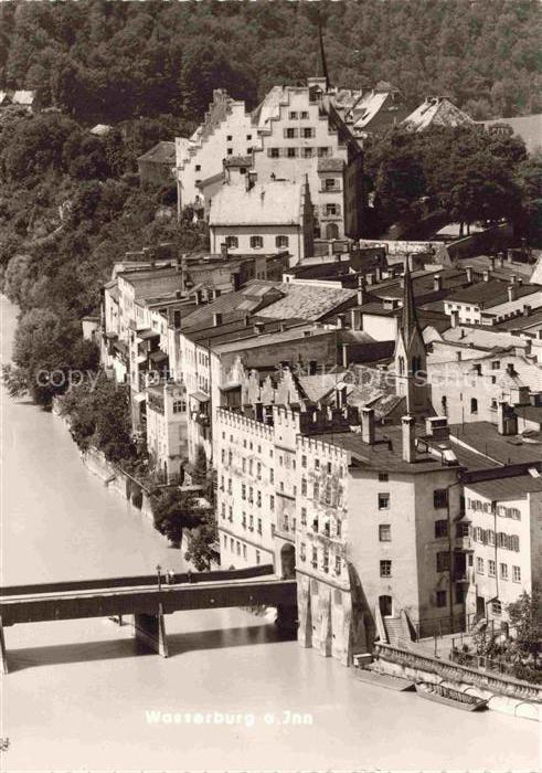 Wasserburg am Inn Bayern Panorama